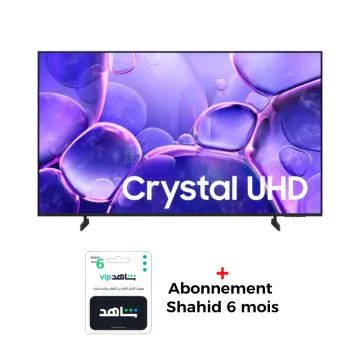 Tv SAMSUNG 58'' Crystal UHD U8000F 4K Smart TV (2025) Avec Récepteur Intégré 