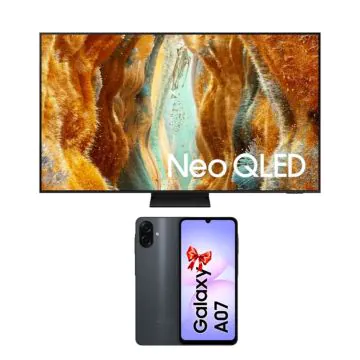 Tv SAMSUNG 55'' Smart QN70FAU Néo QLED 4K 2025 + Smartphone SAMSUNG A07