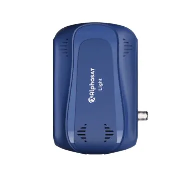 Récepteur Alphasat Light Bleu +2 Abonnements