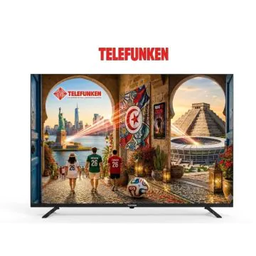 Téléviseur 50" TELEFUNKEN Led N1 SmartTv Tizen OS 4k UHD