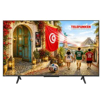 Téléviseur TELEFUNKEN 55" Mini Led X6f Google Tv 4k Matte Screen