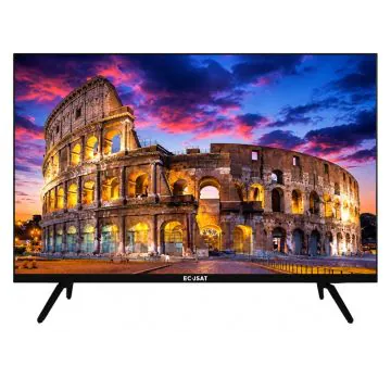 Téléviseur ECOSAT 43" Google TV Qled FHD - Noir + carte abonnement WAVES Gratuite