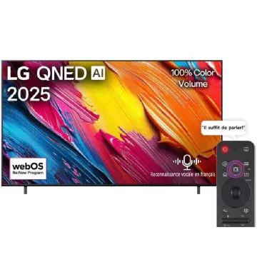 TV LG 55 '' QNED EV AI QNED70 4K Smart TV 2025 - Noir