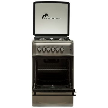 Cuisinière MONTBLANC REX 5050 50 cm 4 Feux - Inox