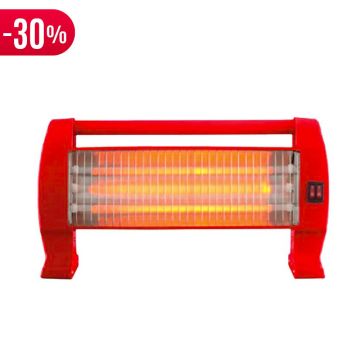 Chauffage Électrique HGE - 1500w - CEQ1500w -Rouge