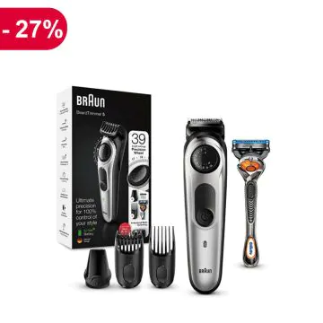 Tondeuse à Barbe et Cheveux BT5260 Noir BRAUN