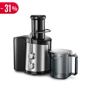 Centrifugeuse MJ-60JM01B 600W Noir & Inox MIDEA