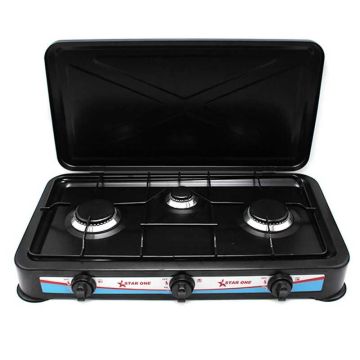 Rechaud STARONE 3 Feux (Noir , Marron ,Gris)