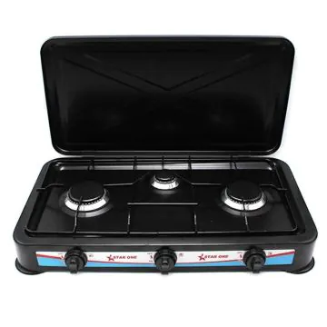 Rechaud STAR ONE 3 Feux Noir