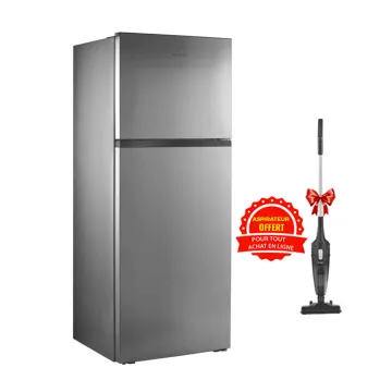Réfrigérateur BRANDT BD6010NS 600 Litres Nofrost Silver + Aspirateur Gratuit