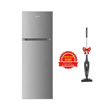 Réfrigérateur BRANDT BD4410NS 420 Litres Nofrost Silver + Aspirateur Gratuit