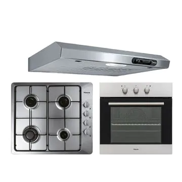Pack Encastrable FOCUS Plaque + Four + Hotte 