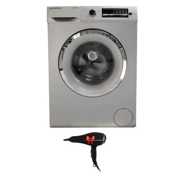 Lave Linge Frontal SCHNEIDER SCLL810EXPS 8KG - Silver + Sèche cheveux Gratuit 