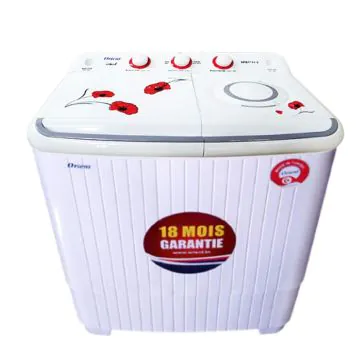 Lave Linge Semi-Automatique ORIENT XPB1-11-2 11KG - Blanc 