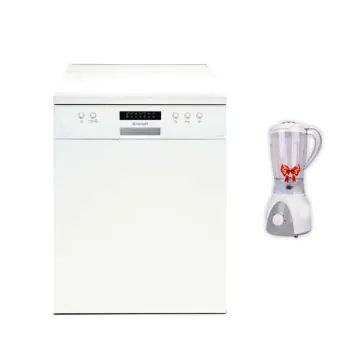 Lave Vaisselle BRANDT LVC137W 13 Couverts Blanc + Blender Gratuit