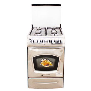 Cuisinière STARONE SO-50 50 cm 4 Feux -Silver
