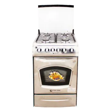 Cuisinière STARONE SO-50 50 cm 4 Feux -Silver