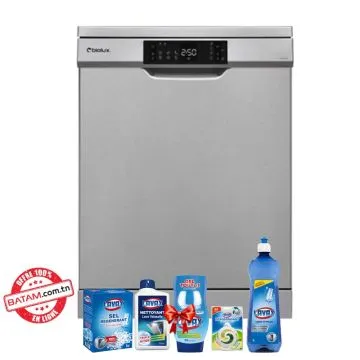 Lave Vaisselle BIOLUX M-MAGIC-15X 15 Couverts - Silver + Pack Lavax Gratuit 