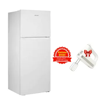 Réfrigérateur BRANDT BDE5110BW 500 Litres Blanc + Batteur Gratuit