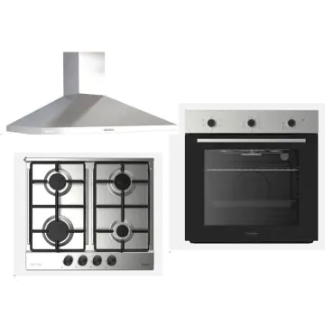 Pack Encastrable ARTHUR MARTIN : Plaque + Four + Hotte