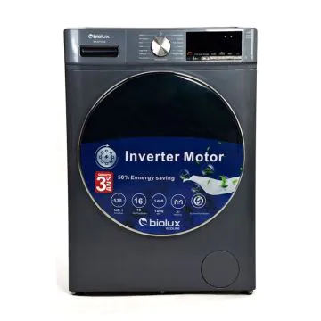 Lave Linge Frontal Inverter BIOLUX MAXY-120S 12Kg - Silver