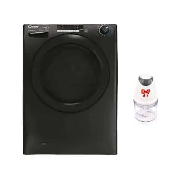 Machine à laver CANDY 9 Kg 1400 Tours Noir + Hachoir Gratuit 