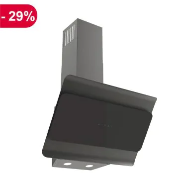 Hotte Cheminée SEG 60 cm Noir Glass & Filtre charbon 
