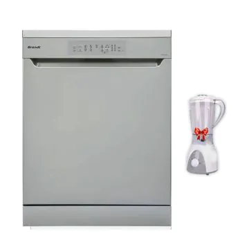 Lave Vaisselle BRANDT DFH135TDS 13 Couverts - Silver + Blender Gratuit