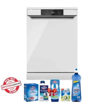 Lave Vaisselle TELEFUNKEN D13P5W 13 Couverts Blanc + Pack Lavax Gratuit 