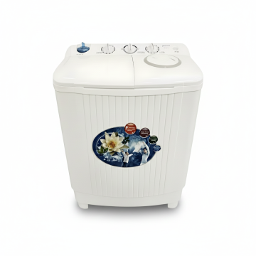 Machine à Laver Semi Automatique STARONE ST009K Blanc + Mini Hachoir 0.5L Gratuit 