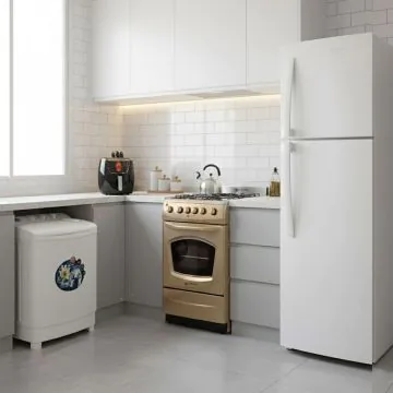 Pack Mariage STAR ONE Réfrigérateur + Cuisinière + Machine a Laver + Air Fryer Gratuite 