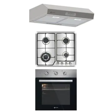Pack Encastrable STARONE: Four Electrique + Plaque + Hotte