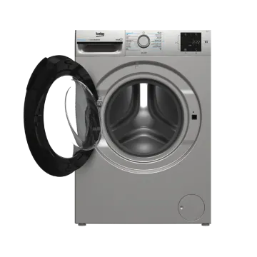 Machine à Laver BEKO BM3WFT38200BS 8 KG  SteamCure ProSmart Inverter Silver