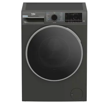 Machine à Laver BEKO B5WFT612400MG 12 KG SteamCure ProSmart Inverter - Manhatan Grey