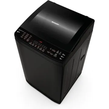 Machine à laver SHARP Top Load Inverter 15 Kg Noir