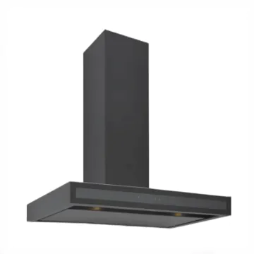 Hotte Centrale SILVERLINE 4250.90 90 Cm Noir