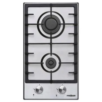 Plaque de Cuisson Encastrable PREMIUM AP32-XS02 2 Feux 30Cm Inox