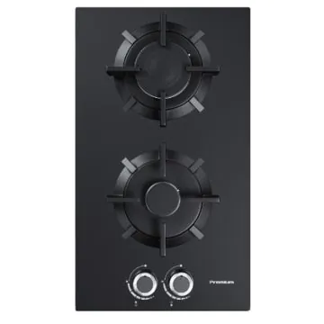 Plaque de Cuisson Encastrable PREMIUM AP32-BS02 2 Feux 30Cm Noir