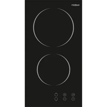 Plaque De Cuisson Electrique PREMUM 2 Feux 30 Cm Noir