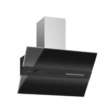 Hotte Décorative PREMIUM 90 CM VARYA.90B Noir & Inox