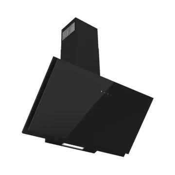 Hotte Murale Décorative PREMIUM 90Cm CAPRI.90B Noir
