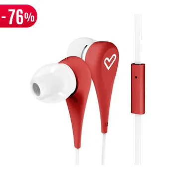 Ecouteurs Style 1 ENERGY SISTEM Rouge 