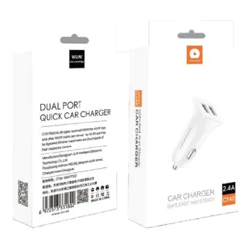 Chargeur Voiture Allume-Cigare WUW C140 2.4A