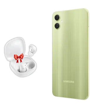 Smartphone SAMSUNG GALAXY A05 6GO 128GO Green + Buds Gratuit