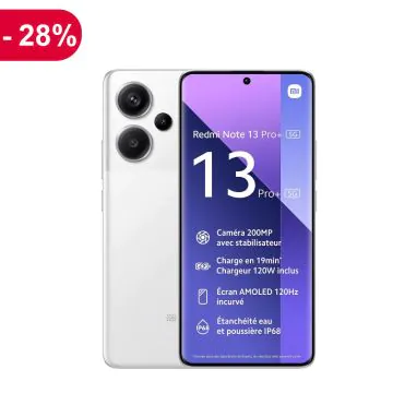 Smartphone XIAOMI Redmi Note 13 Pro Plus 12Go 512Go Blanc