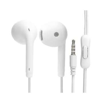 Écouteurs Filaire Avec Micro Y-U19 Blanc