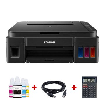 Imprimante  CANON Pixma G3410+ Cable+ Calculatrice Offerte