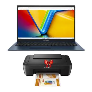 PC Portable ASUS Vivobook 15 X1504VA i3 13è Gén 4Go 256Go SSD - Bleu + Imprimante MG2540S 