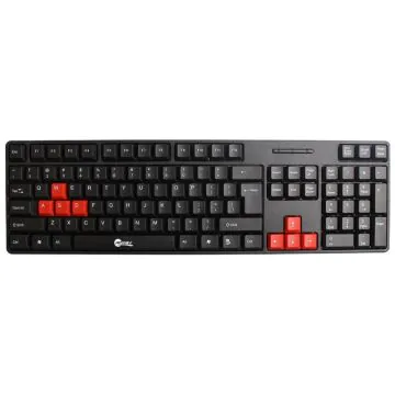 Clavier USB Multimédia Jeway K1 Noir
