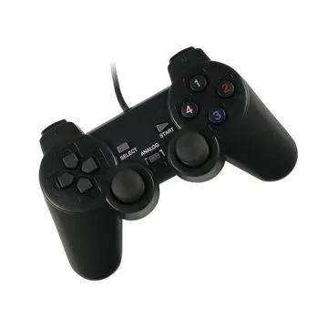 Manette de jeu simple JEWAY USB-208 avec Vibreur